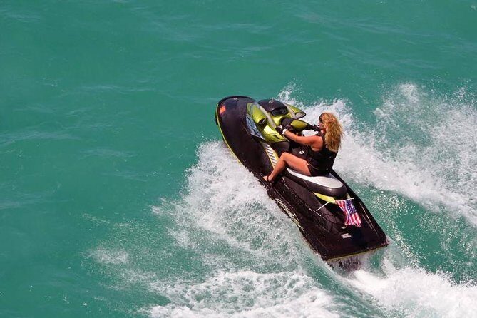 Jet Ski Ride Maunalua Bay. Tandem-2 people ride-price per person - The Experience on the Water