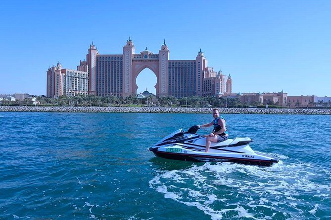 Jet Ski Tour Dubai: La Mer - Burj Al Arab- Atlantis for 1h 30min - Key Points