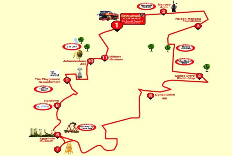 Johannesburg: Hop-On Hop-Off Bus with Optional Soweto Tour - An Overview of the Experience