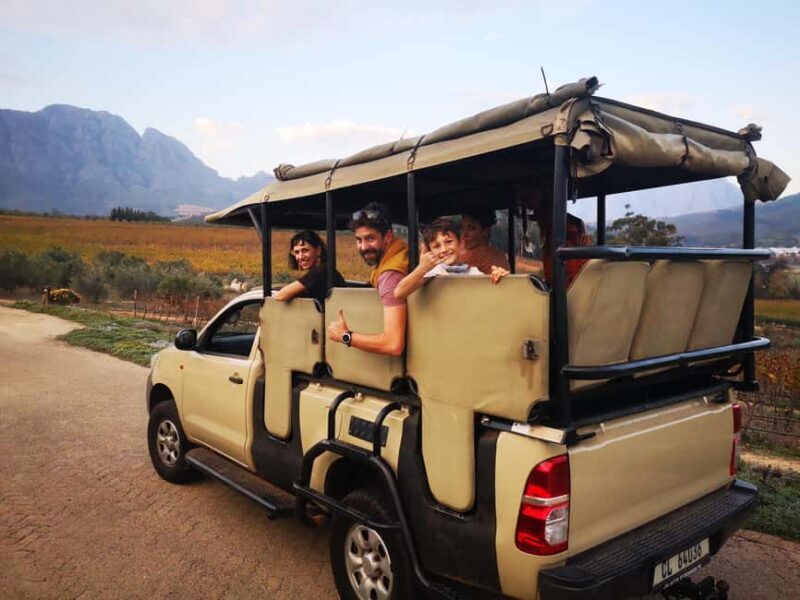 Jonkershoek: Waterfall Hike and 4x4 Safari Ride - Key Points
