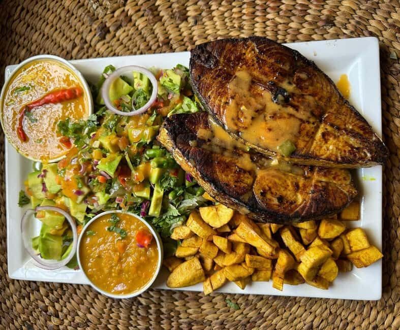 Jozani Forest Tour with Lunch Break, Kuza Cave , The Rock - Tropical Spice Garden: A Feast for the Senses