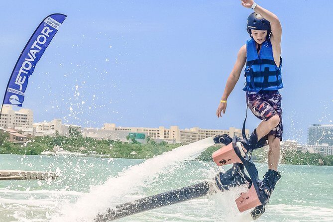 Jump in the air like a dolphin with the Flyboard extreme activity in Cancun - Our Honest Take: Is It Worth It?
