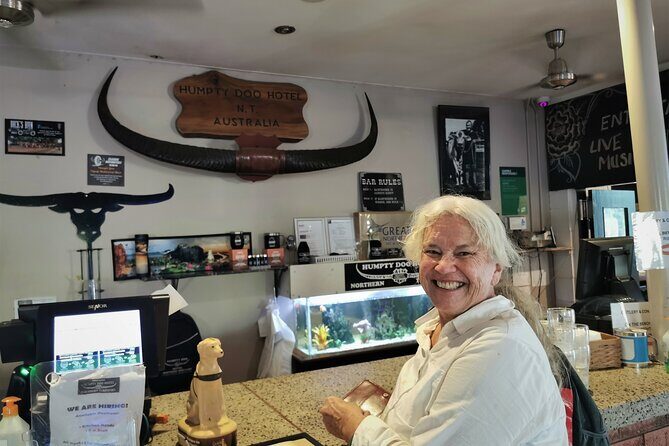 Jumping Croc Cruise, Berry Springs, Fogg Dam & Humpty Doo Pub - Transportation and Group Dynamics