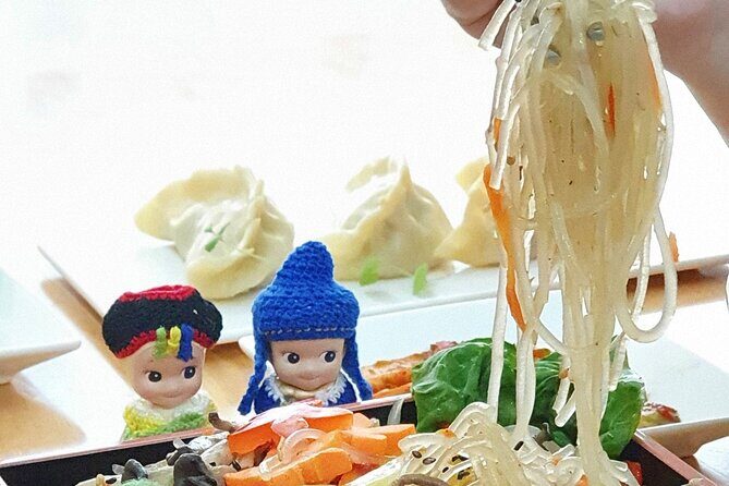 K-food cooking Japchae Mandu Tteokbokki & Fishcake - Frequently Asked Questions
