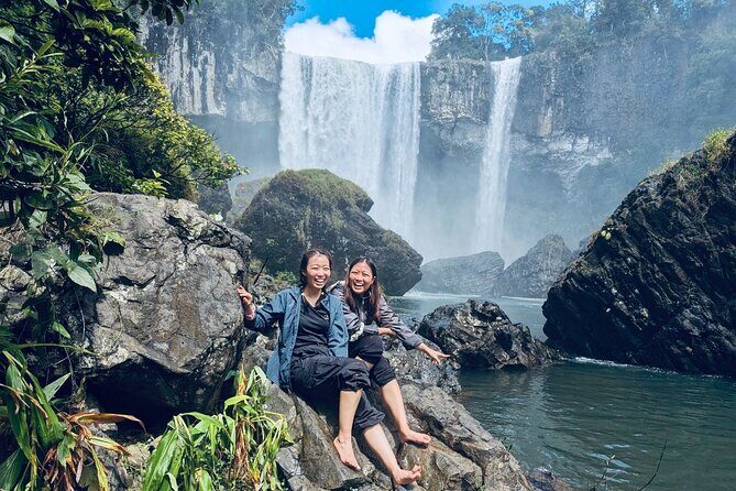 K50 waterfall and Mang Den - town in forest from Da Nang/Hoi An - Experience the Best of Vietnam’s Wilderness: K50 Waterfall and Mang Den Tour