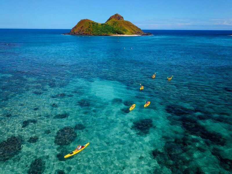 Kailua: Mokulua Islands Guided Kayak and Snorkeling Tour - Key Points