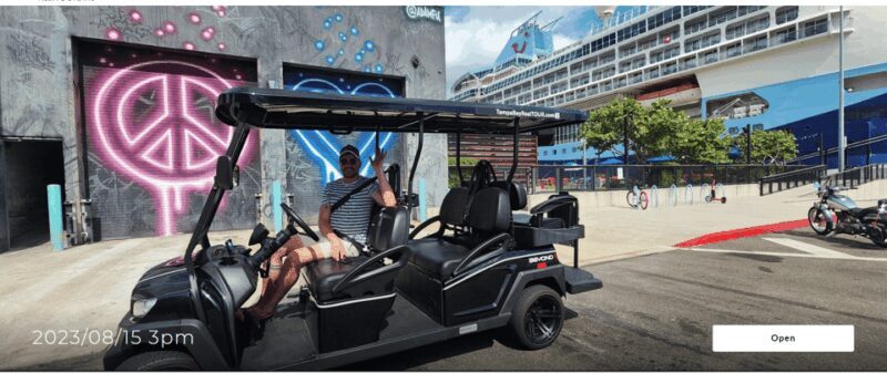 Karaoke Golf Cart City Tour Tampa! - Exploring Tampa in a Whole New Way