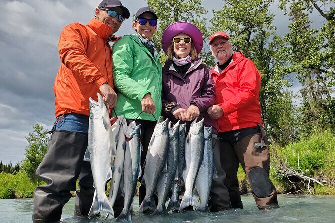 Kasilof River | Red Salmon | Full Day Charter - An Authentic Day on the Kasilof River