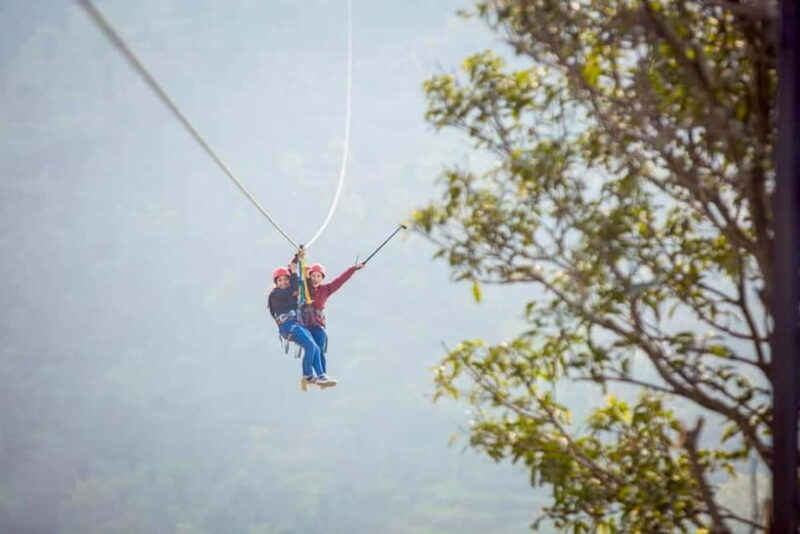 Kathmandu: Dhulikhel Zipline Adventure with Pickup & Lunch - After the thrill: Enjoying the Lunch