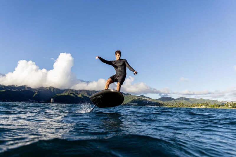 Kauai: E-Foil Lesson - Logistics: How It Works
