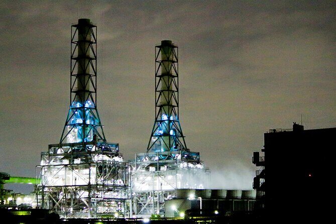 Kawasaki Night Factory Lights: Private Car Tour with Expert Guide - Kawasaki Night Factory Lights: Private Car Tour with Expert Guide