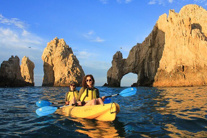 Kayak Expedition to the Arch of Cabo San Lucas, Lovers Beach & Snorkel - FAQ