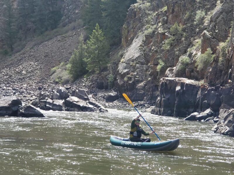 Kayak the Gorgeous Upper Colorado River - guided 1/2 day - The Sum Up