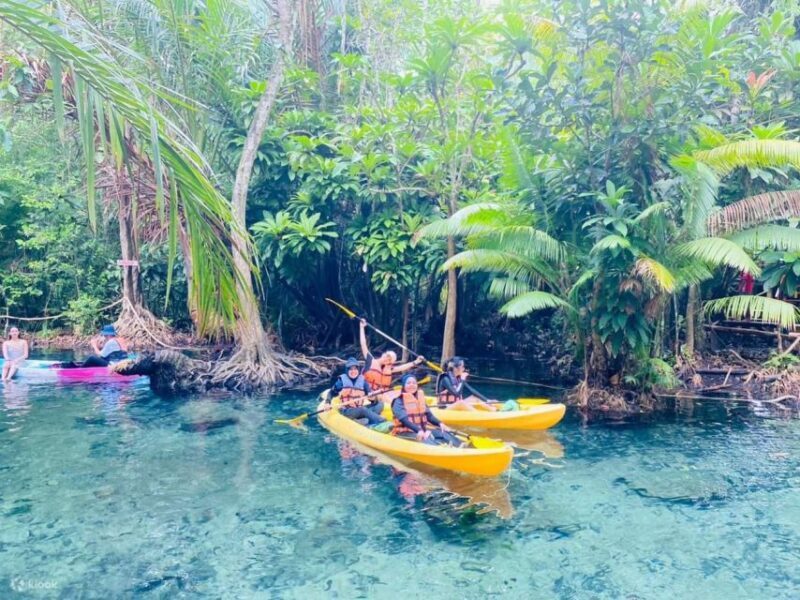 Kayaking and swiming klongrood - Key Points