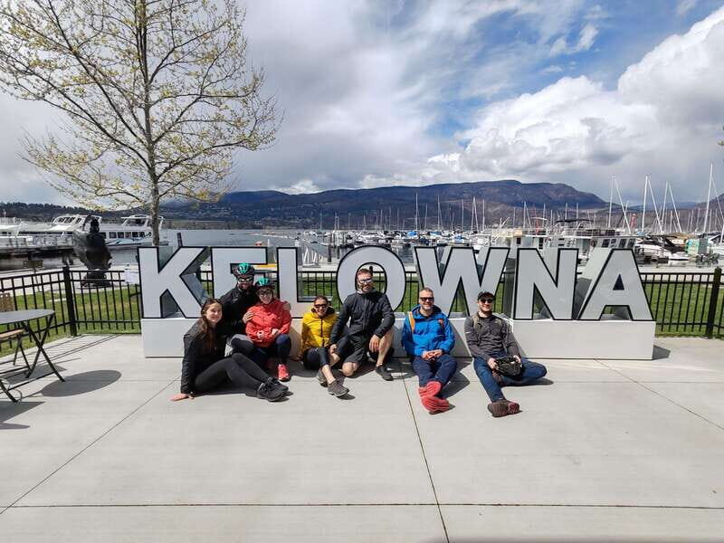 Kelowna: E-Bike Ride and Axe Throwing Adventure - The Highlights of the Tour
