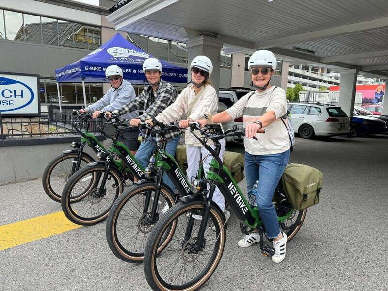 Kelowna: E-Bike Ride and Axe Throwing Adventure - What to Expect from Start to Finish