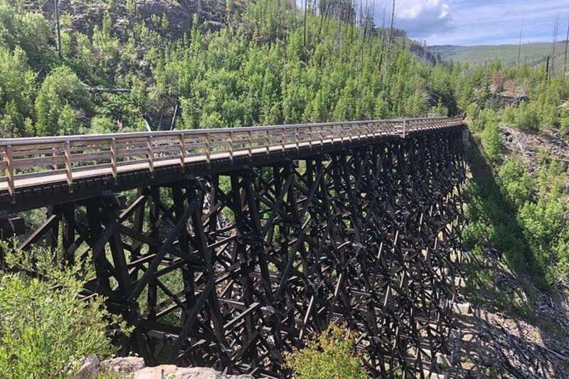 Kelowna: Historical Trail to Penticton Self-Guided Tour - Key Points