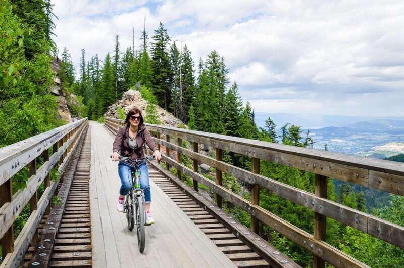 Kelowna: Myra Canyon E-Bike Tour - The Itinerary in Detail
