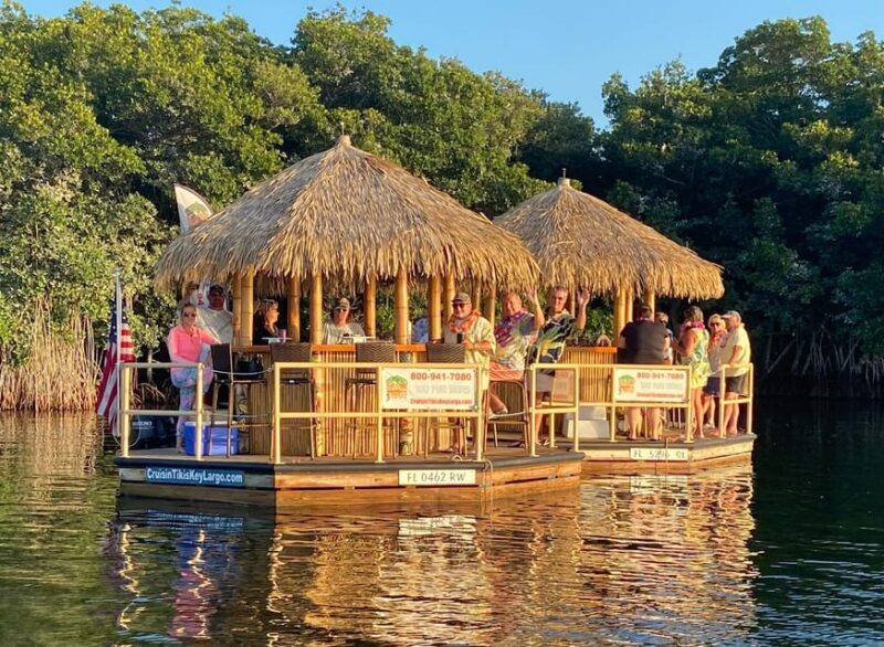 Key Largo: Cruisin' Tikis Key Largo - Sunset Cruise - The Itinerary in Detail