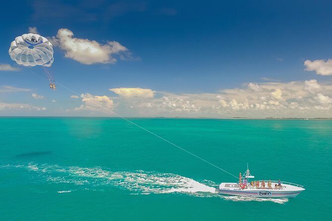 Key West Parasailing Adventure above Emerald Blue Waters - Key Points