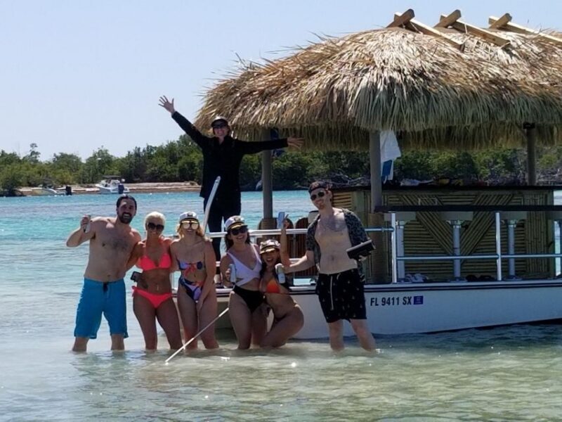 Key West: Private Tiki Bar Party Boat & Mini Sandbar - An Honest Look at the Experience