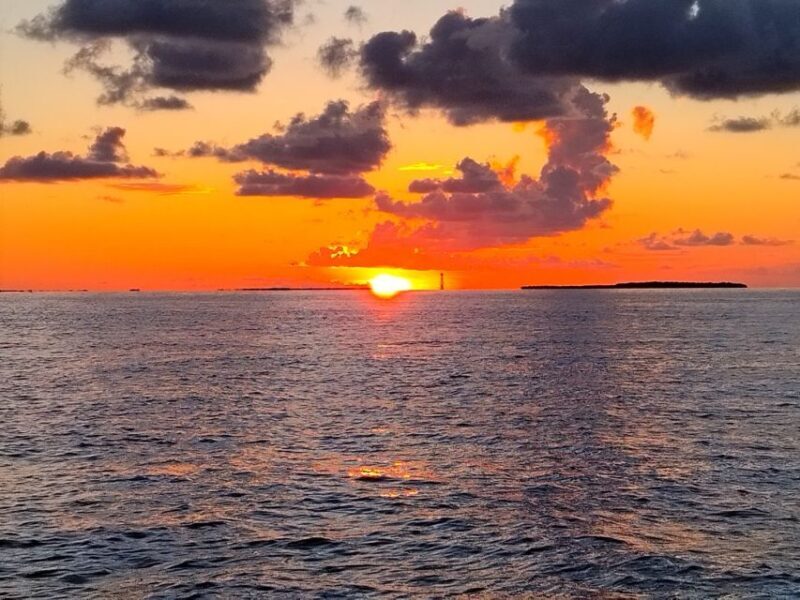 Key West: Private Tiki Boat Sunset Cruise - Key Points