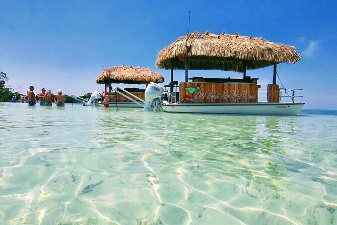 Key West Tiki Bar Boat Cruise to Popular Sand Bar - Introduction