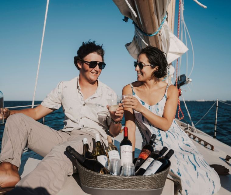 Key West Wind and Wine Sunset Sail aboard classic Schooner - An Authentic and Elegant Key West Sunset Experience