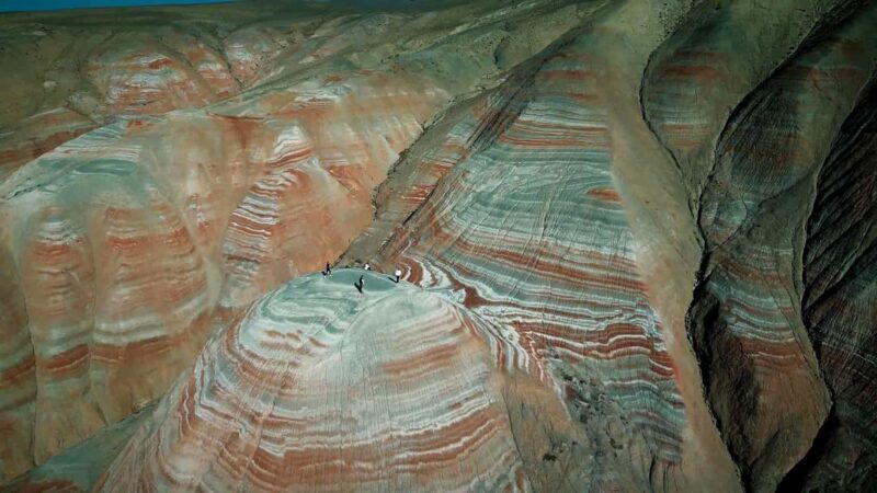Khizi: Candy Cane Mountains Drone Videography Tour - Key Points