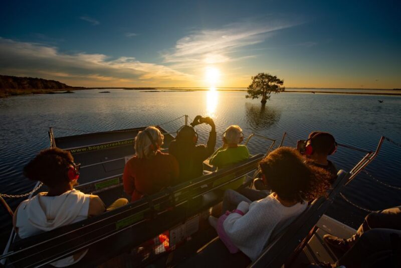 Kissimmee: Boggy Creek Sunset Airboat Tour - Key Points