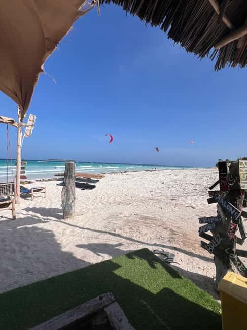 KiteSurf: Private lessons facing Mnemba, Zanzibar - Beginner/intermediate - Key Points