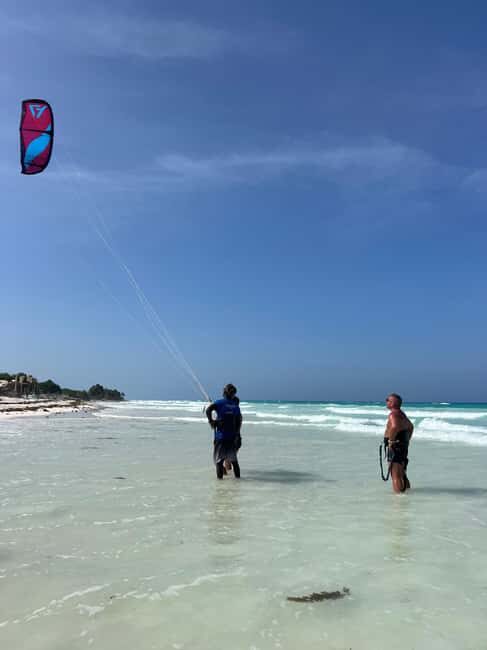 KiteSurf: Private lessons facing Mnemba, Zanzibar - Beginner/intermediate - An Authentic Zanzibar Kitesurfing Experience