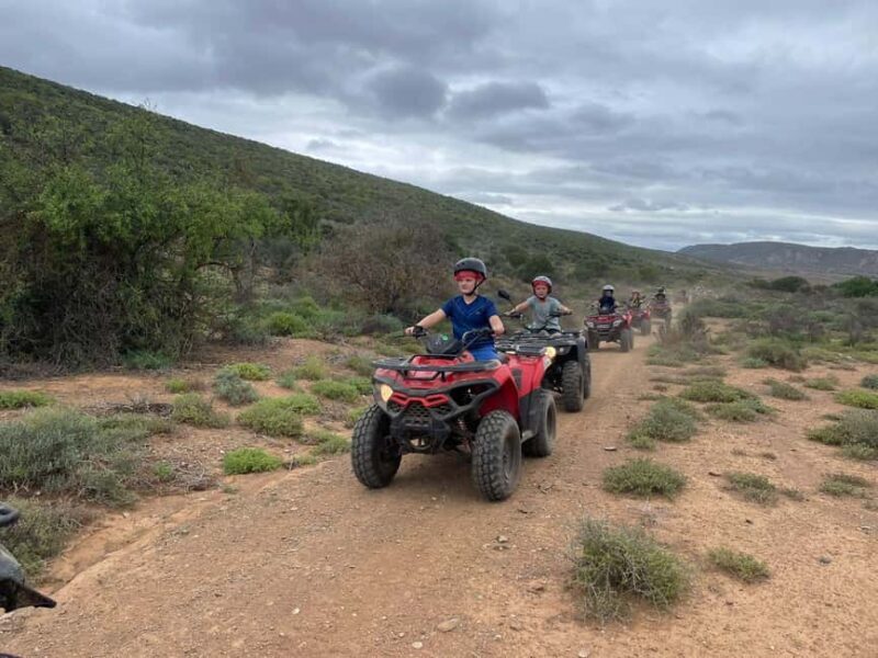 KLEIN KAROO at Oudtshoorn QUAD BIKE FUN RIDE - The Landscape and Trail Experience