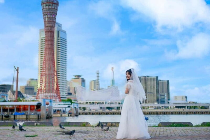 Kobe: Day or Night Photoshoot around Kobe Port Tower - An in-depth look at the Kobe Photoshoot Experience