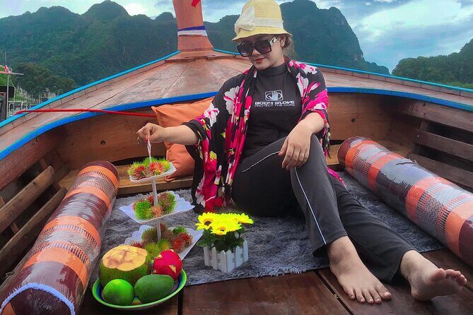 Koh Hong lagoon, Pakbia, Lading Islands by Longtail. - The Sum Up