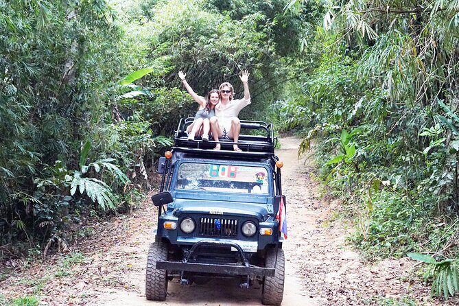 Koh Samui Jungle Safari By JEEP With MR.UNG (Including Lunch) - The Magic of the Secret Buddha Garden and Mountain Views