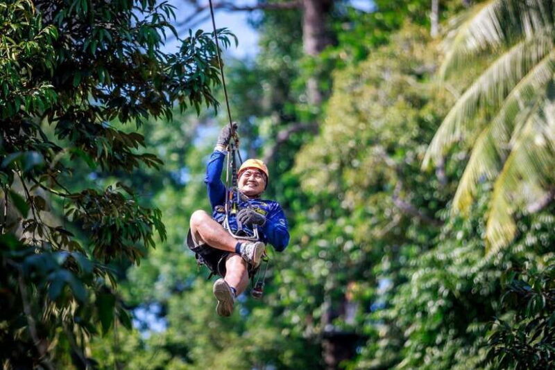 Koh Samui: Samui Zipline Adventure with Transfer service - Key Points