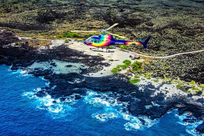 Kona Coast Hualalai Volcano-60Min Helicopter Tour-Door Off or On - Key Points