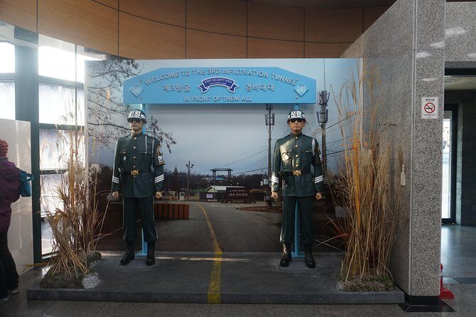 Korea DMZ Tour; optional: North Korean Meet up, Suspension Bridge - Final Words