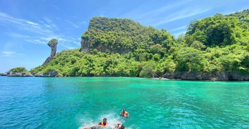 Krabi 4 Island One Day Tour by Speed boat or Longtail boat - Key Points