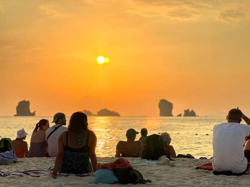 Krabi: 7 Islands Sunset by Longtail Boat with Snorkeling - Poda Island: Sunset and Dinner