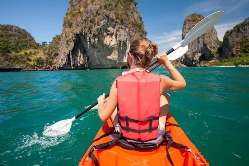 Krabi: Hong Island Longtail Boat & Kayak Tour w Buffet Lunch - Key Points