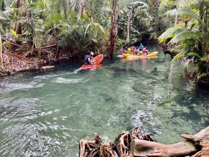 Krabi: Khlong Nam Sai Lagoon with Kayaking & Optional ATV - The Itinerary in Detail
