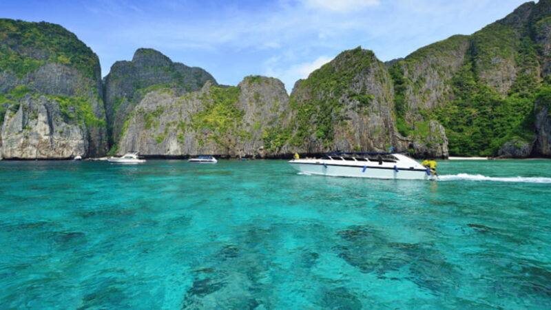 Krabi Phi Phi & Bamboo Island One Day Tour By Speed Boat - Overview of the Krabi Phi Phi & Bamboo Island Speedboat Tour