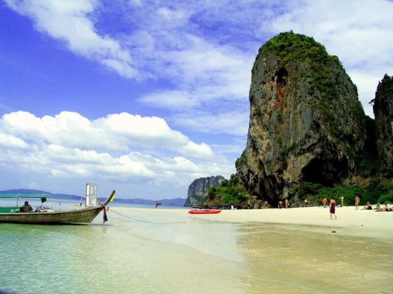 Krabi: Railay Beach and Caves Half Day Tour from Ao Nang - Phra Nang Beach and the Sacred Cave