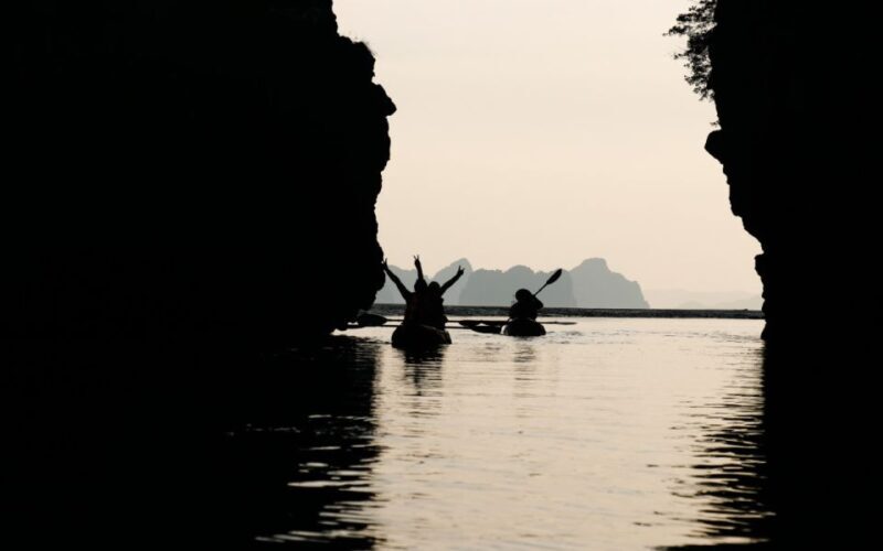 Krabi: Sunset Kayaking Ao Thalane with Dinner BBQ - Key Points
