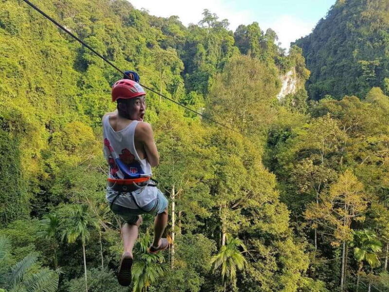 Krabi: Ziplining with Abseiling and Rock Climbing Options - Key Points