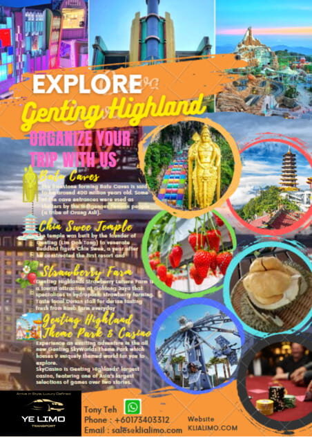 Kuala Lumpur: Genting Highlands Day Tour 10 hours - Key Points