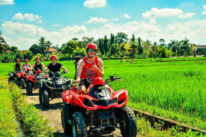 KUBER ATV UBUD - Tunnel Waterfall Rice field Jungle w Private Car - Key Points