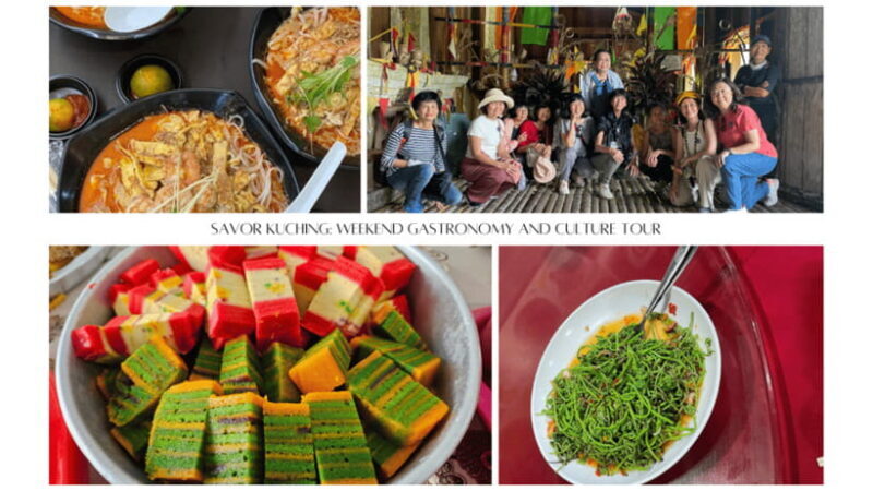 Kuching: Sarawak Weekend Gastronomy Tour with Hotel Stay - Key Points